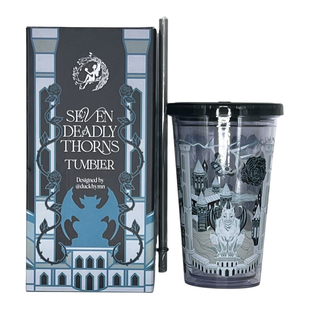 FairyLoot Seven Deadly Thorns Tumbler – Amber Hamilton June 2026 YA Box Item